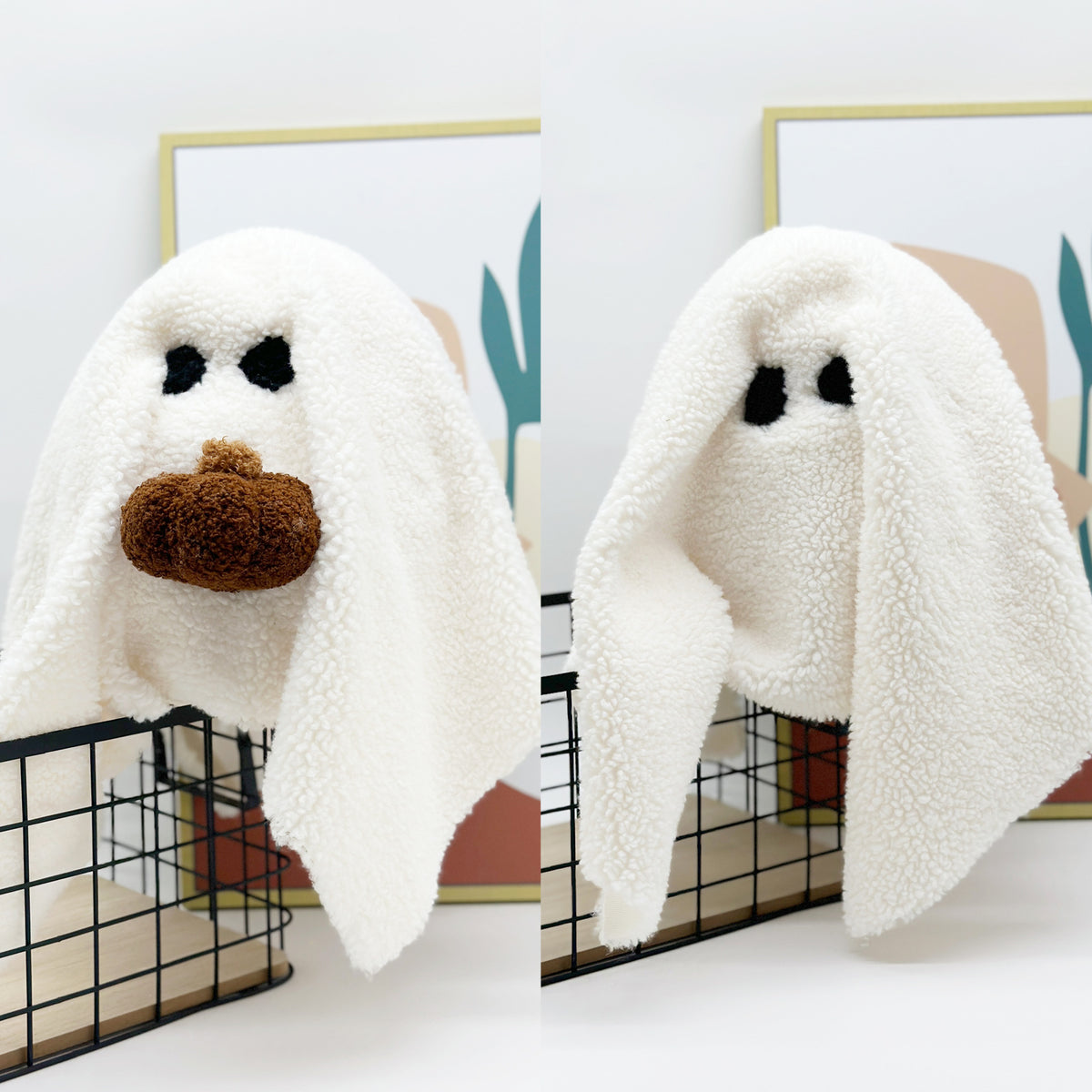 Halloween Ghost Plush with Blanket