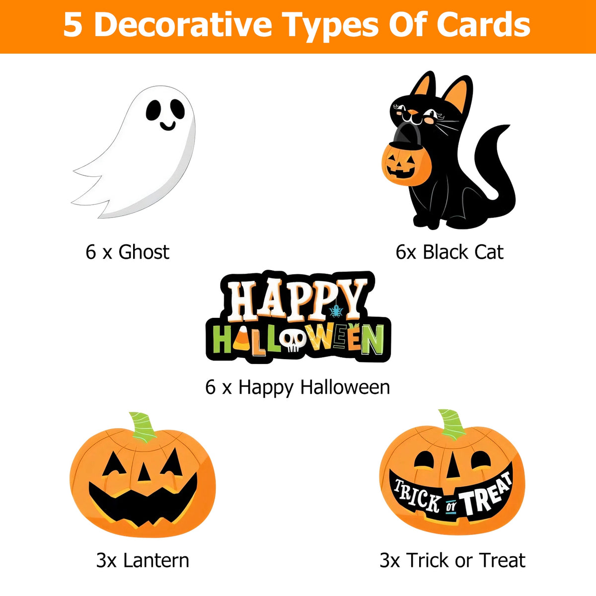 Halloween Party Straws 25-Pack