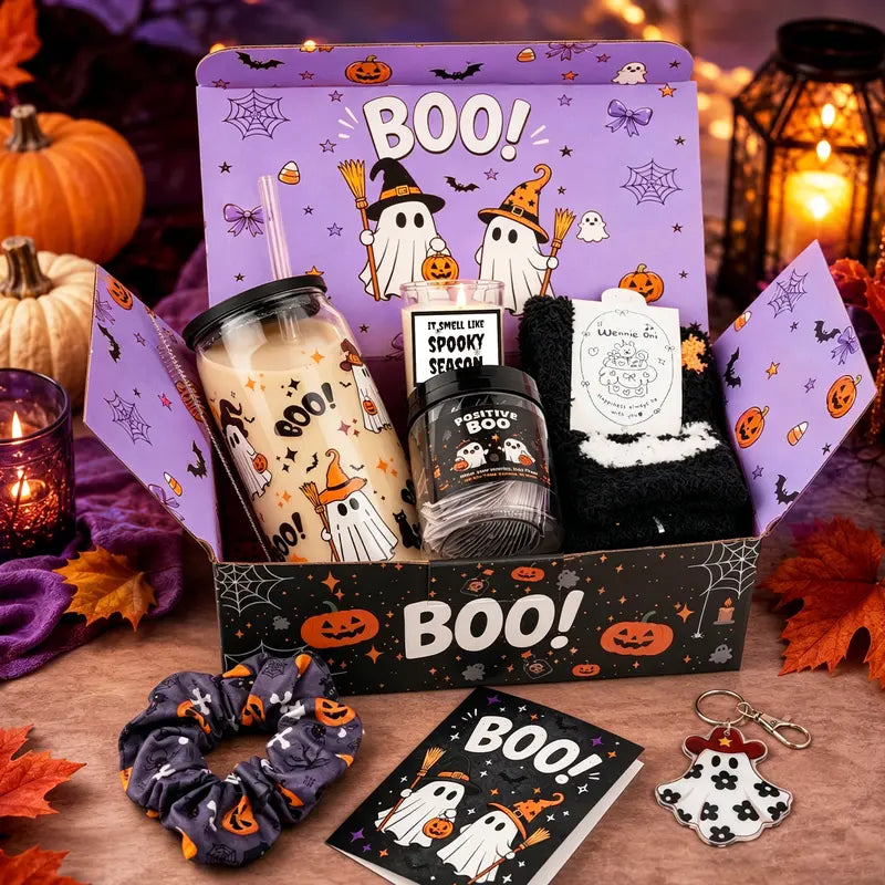 Halloween Boo Basket Gift Set