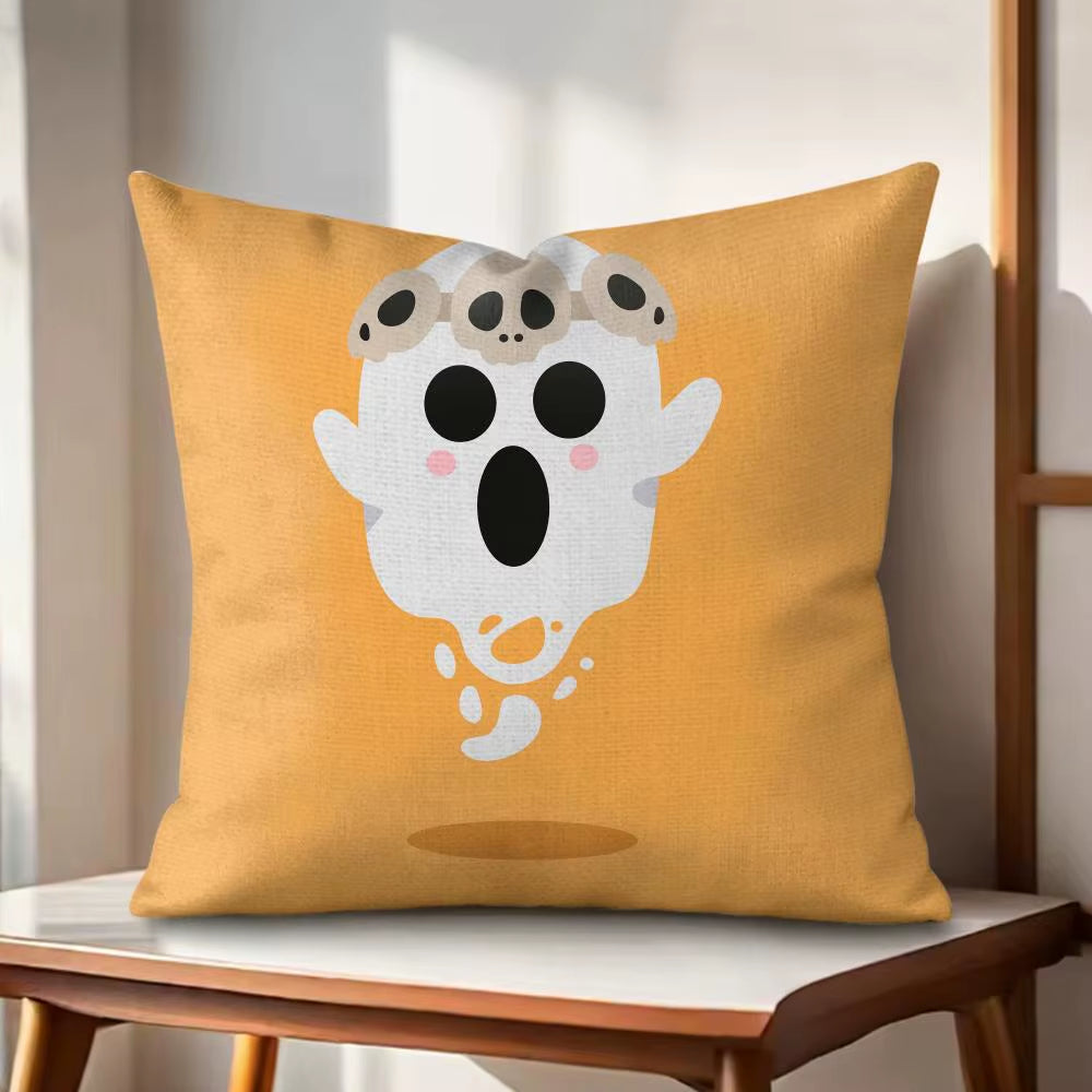 Halloween Ghost Cushion Cover
