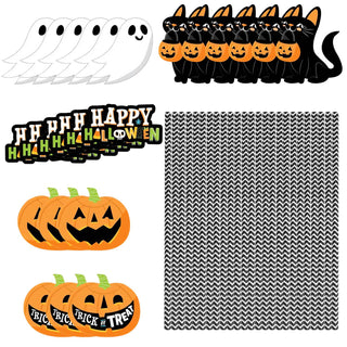 Halloween Party Straws 25-Pack
