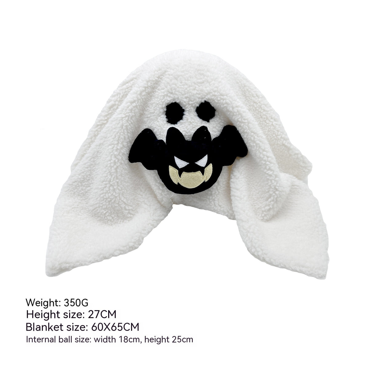 Halloween Ghost Plush with Blanket