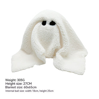 Halloween Ghost Plush with Blanket