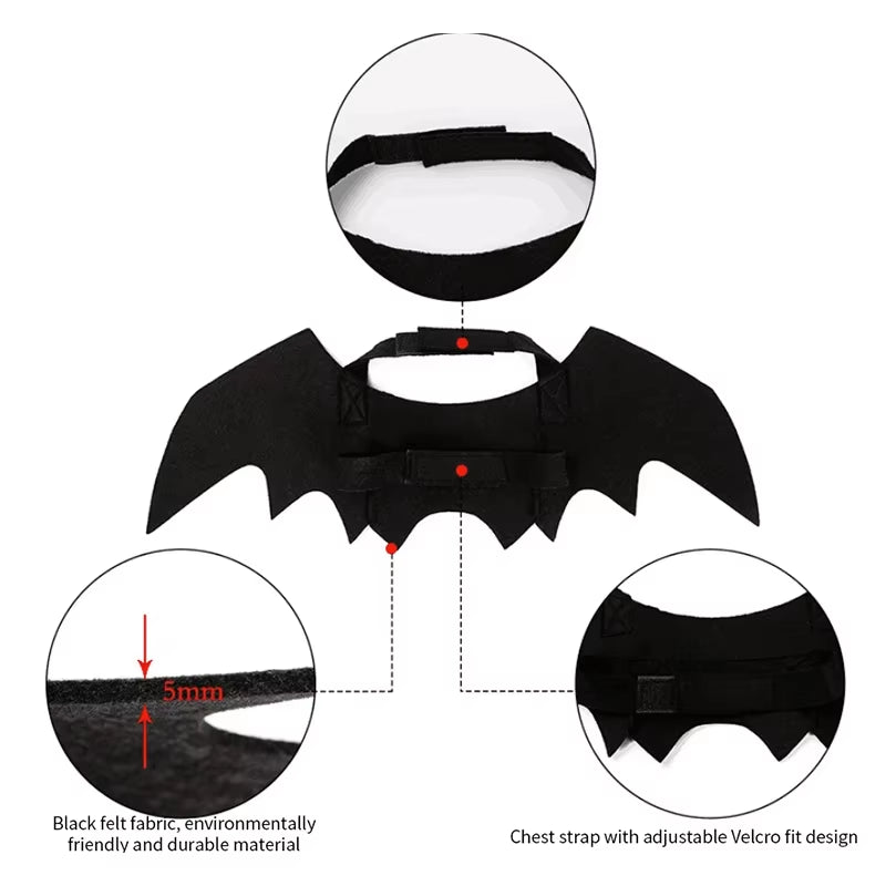 Halloween Bat Wings for Cats & Dogs