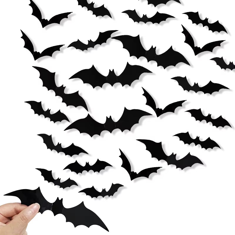 Halloween 3D Bat Wall Stickers